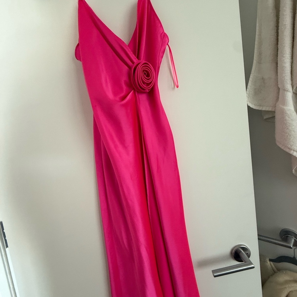 Elegant Pink Evening Dress